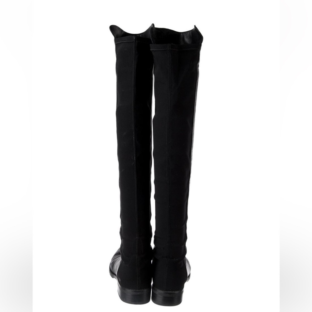 Stuart Weitzman 5050 Boot Black Leather size 5 - Picture 5 of 8
